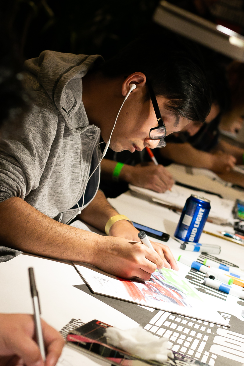 Illustration for article titled Thanks For Making New York's First Sketchbattle At Jalopnik HQ A Huge Success